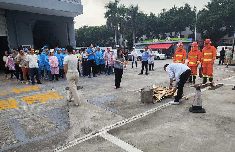 Record of fire knowledge training and emergency drills by HOTUS Technology (Shenzhen) Co., Ltd(图1)