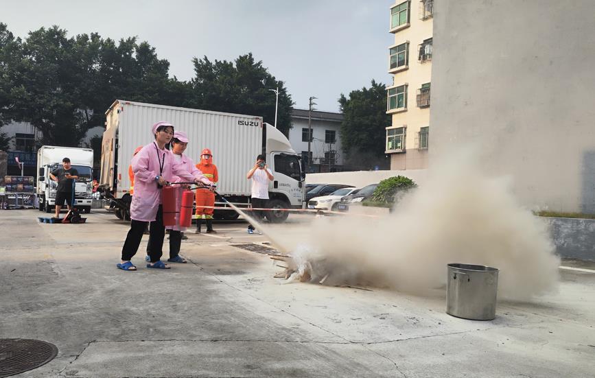 Record of fire knowledge training and emergency drills by HOTUS Technology (Shenzhen) Co., Ltd(图4)