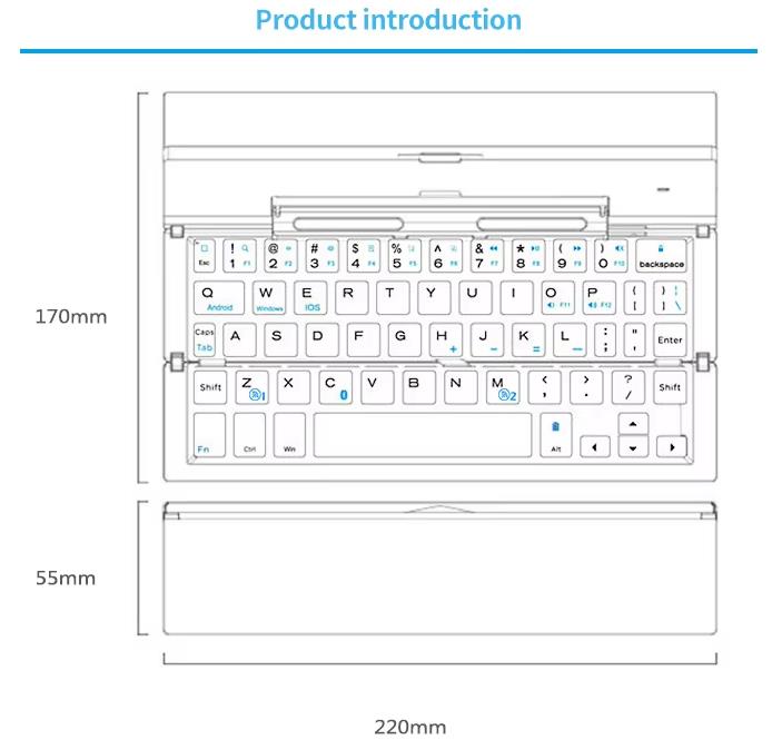 Portable Mini Bluetooth Wireless Keyboard(图8)