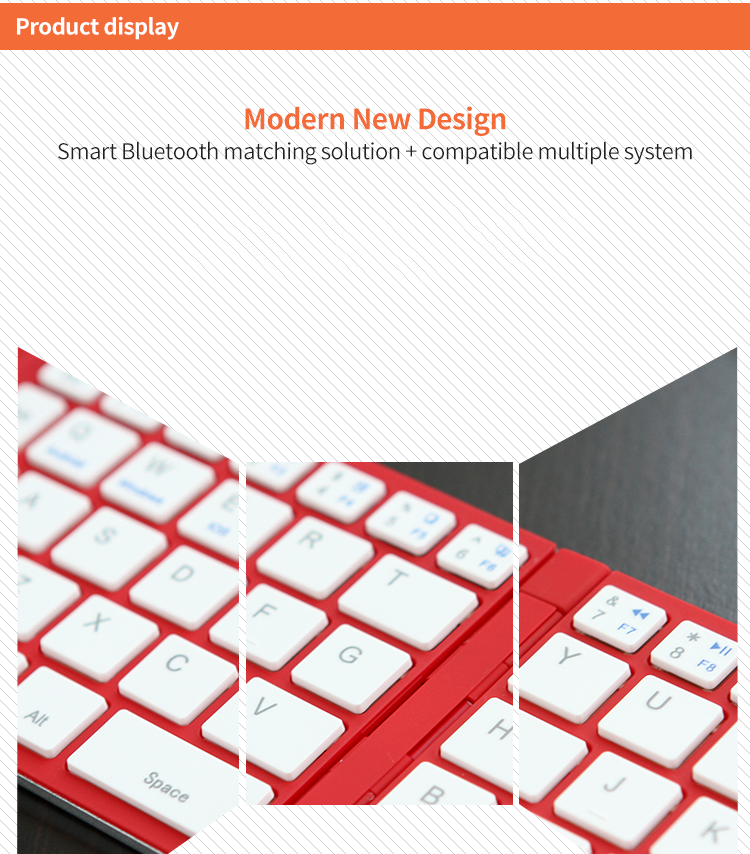 Tri-foldable Wireless Bluetooth Keyboard(图6)