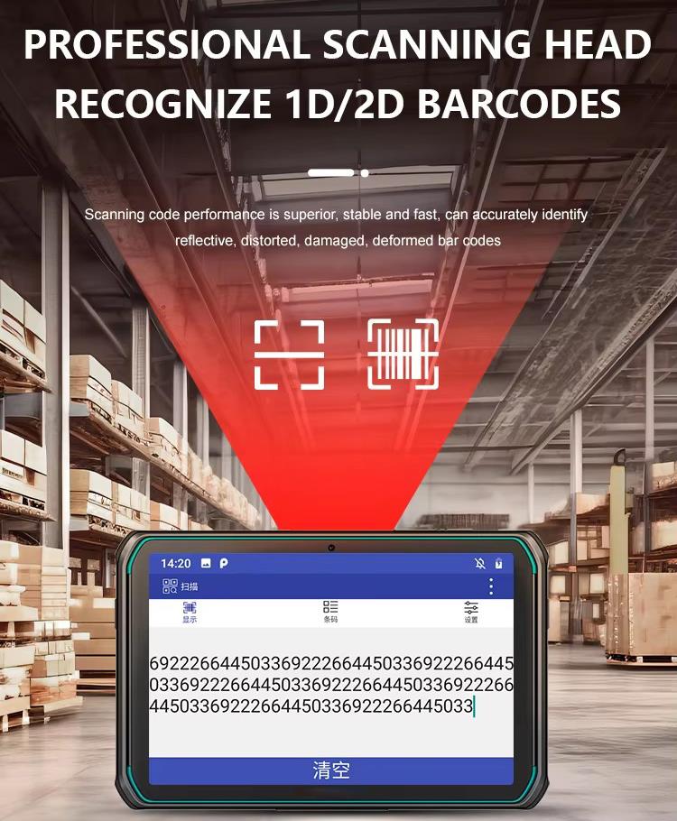 Barcode & RFID Industrial PDA D802(图4)