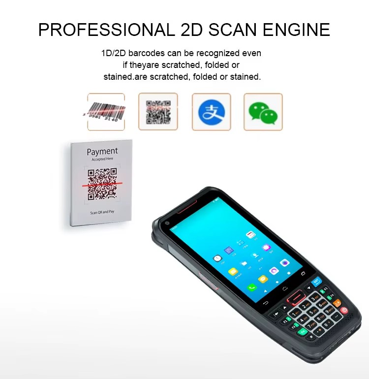 Android Multifunctional Smart PDA N40 | Supports RFID, Barcode Scanning & Data Logging(图2)