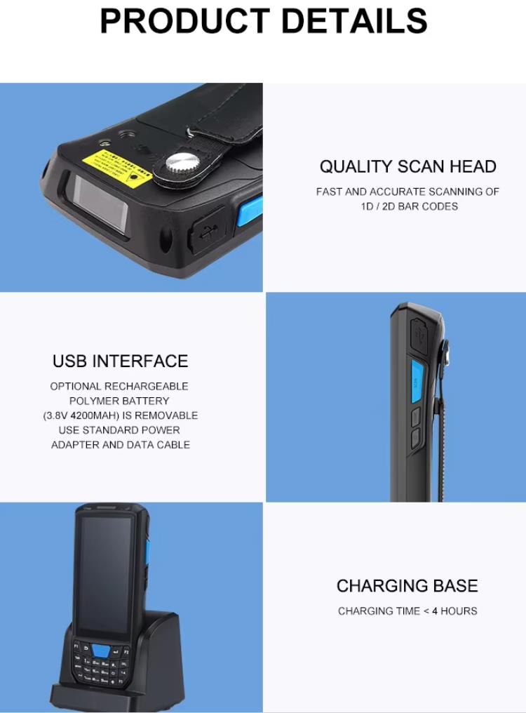 T80 Handheld PDA | Barcode Scanner & RFID Reader(图9)