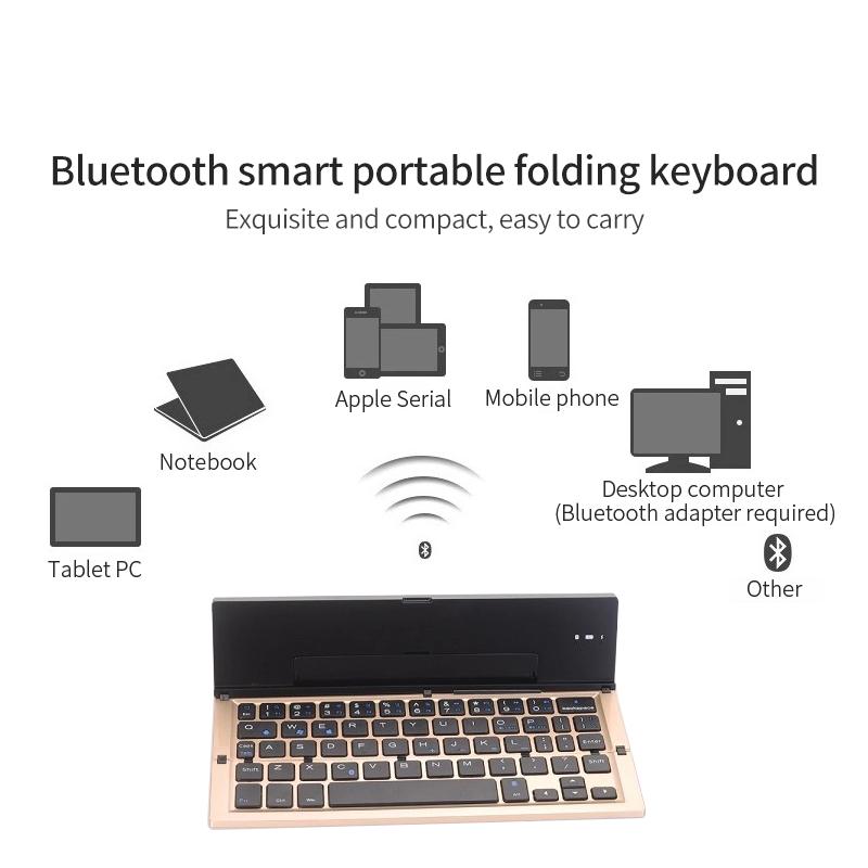 Good combination of foldable Bluetooth keyboard and smart stand(图2)